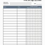 time slot excel template